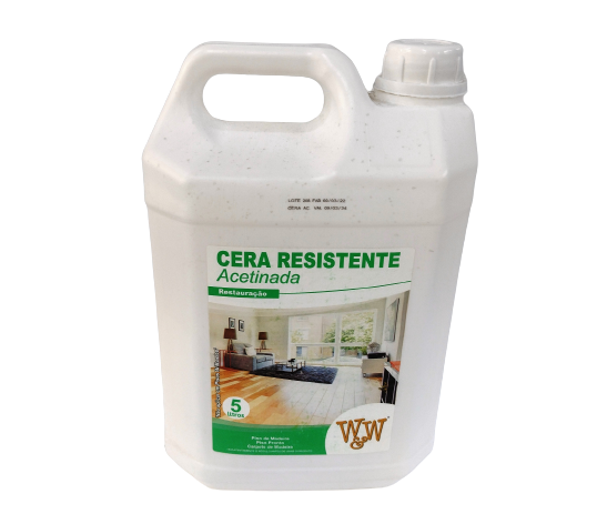 Cera ww acetinada 5 litros - und