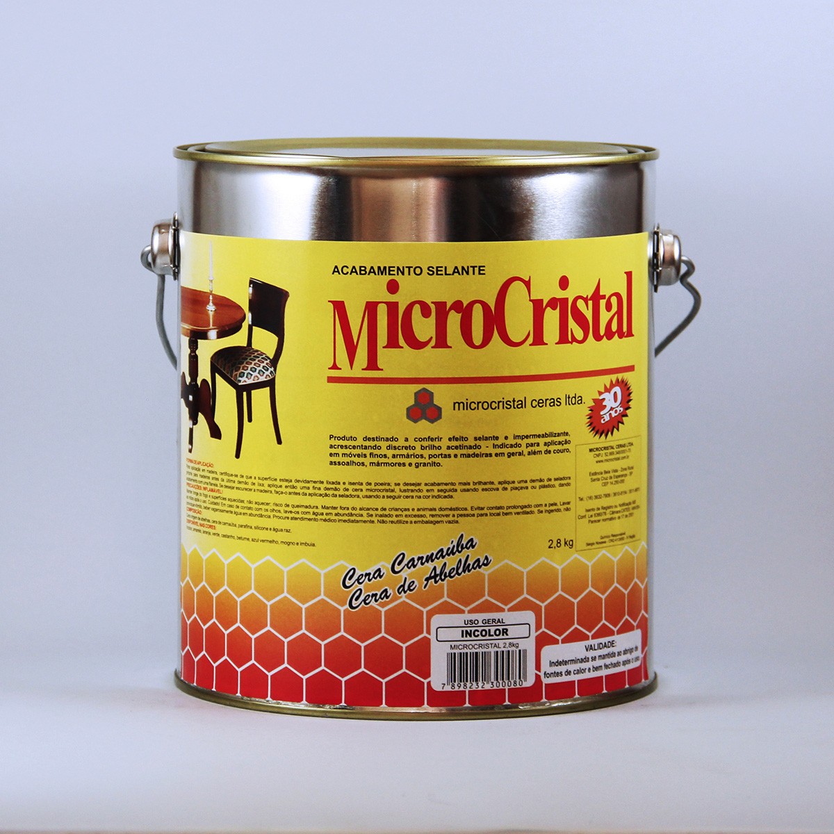 Cera microcristal azul 2,8gk - und