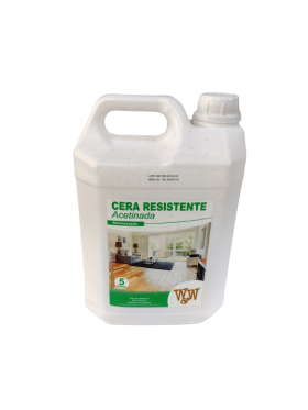 Cera ww acetinada 5 litros - und